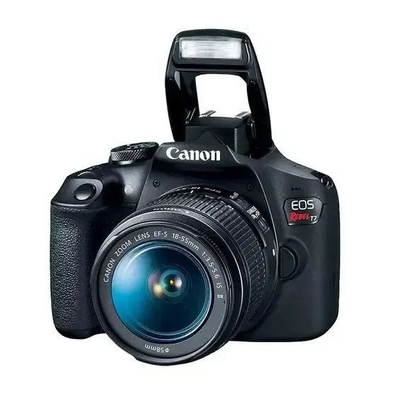 Câmera Digital Canon EOS Rebel T7+, Profissional (NOVA/LACRADA)
