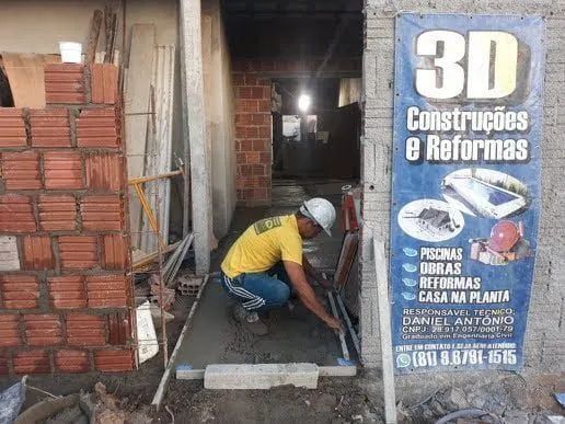 Construções e Reformas 3D - Casa na Planta