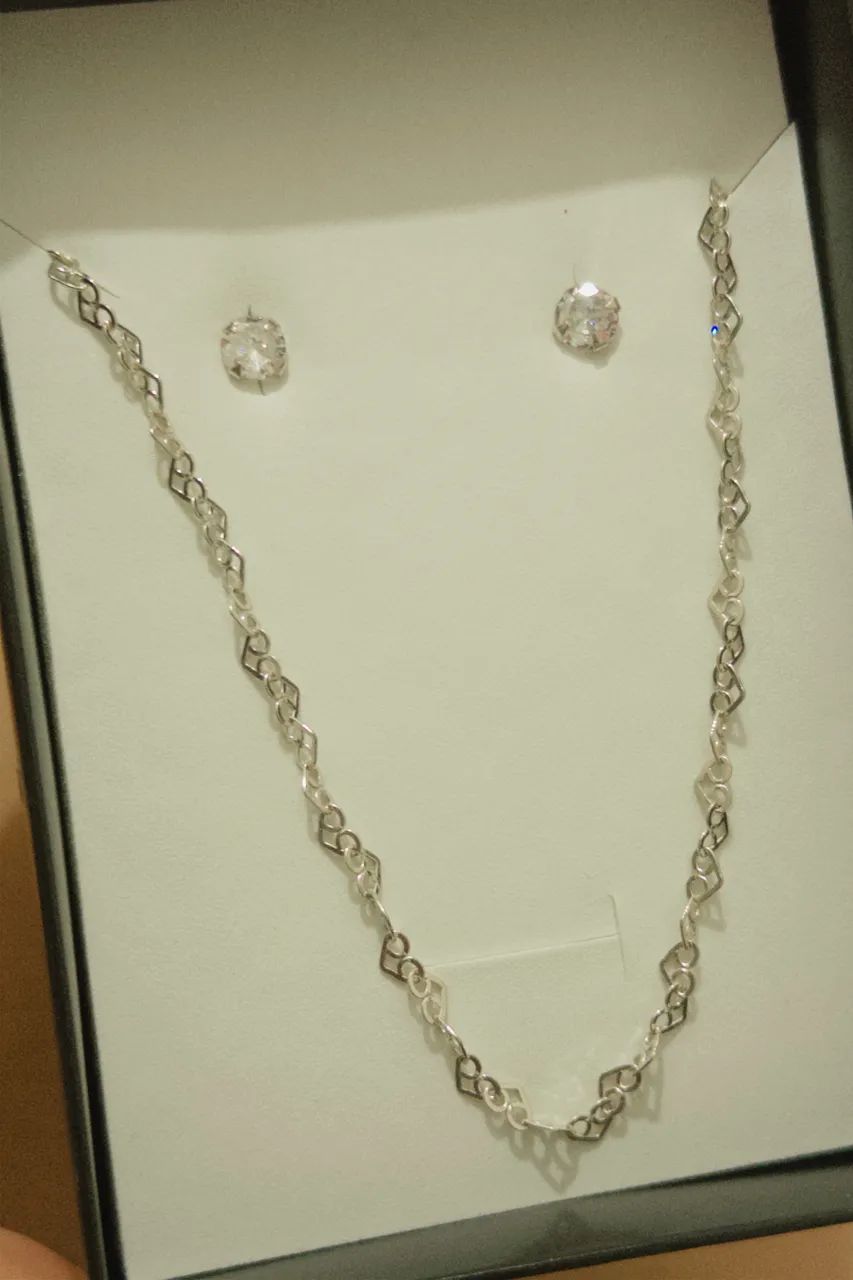 Conjunto de prata da forever - Foto 3