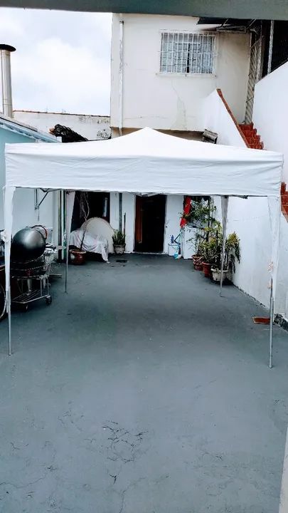 05 Tendas branca reforçada em ótimo estado usada,  - Foto 3