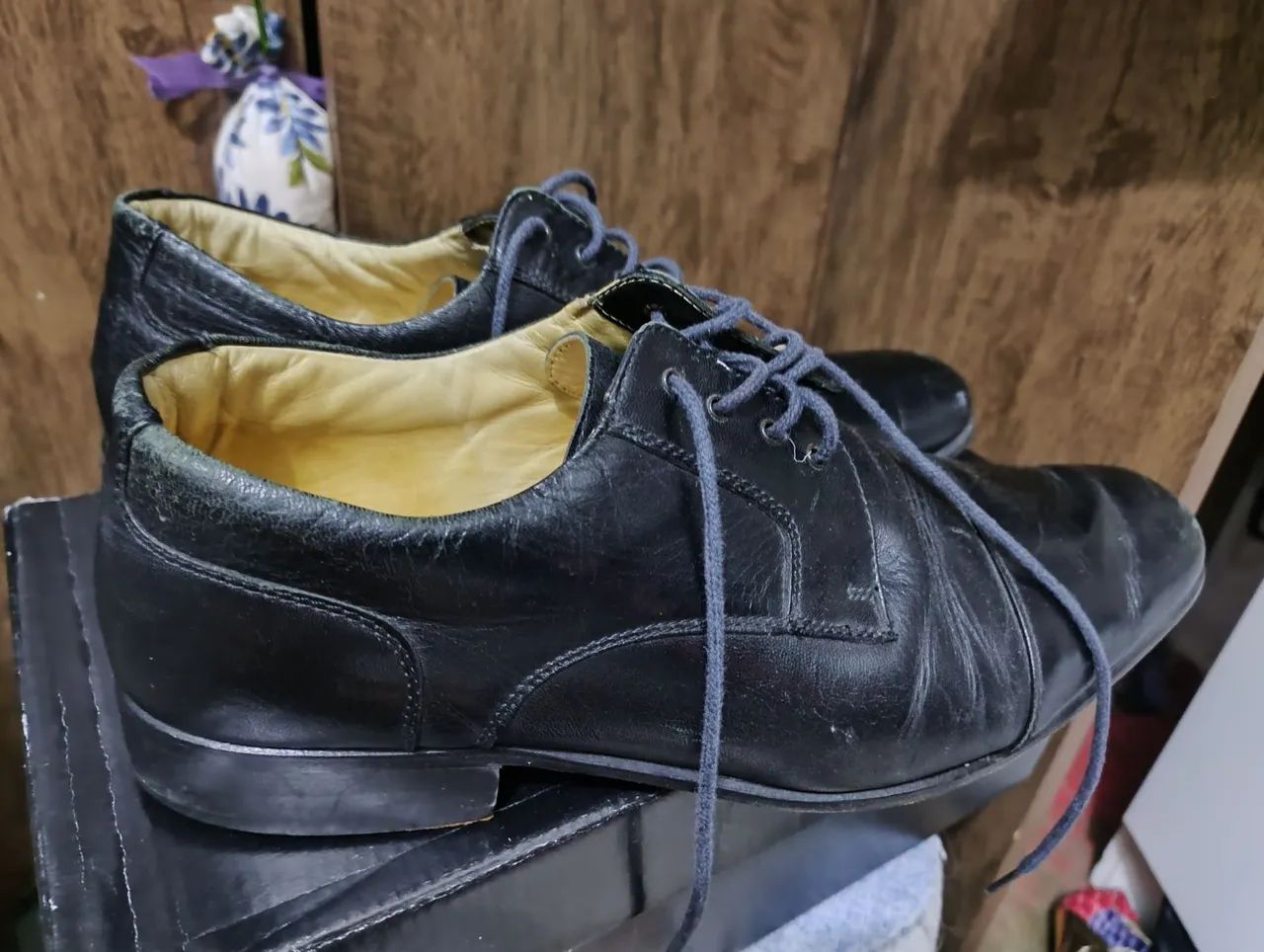 Sapato Social Masculino Preto tamanho. 40 - Foto 2