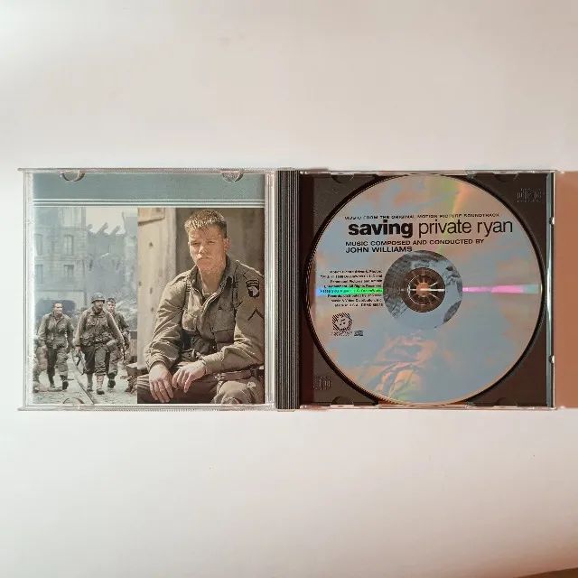 CD Trilha Sonora O Resgate Do Soldado Ryan - Foto 3