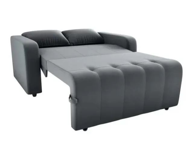 Sofá Cama Veludo 1,38m - Foto 2