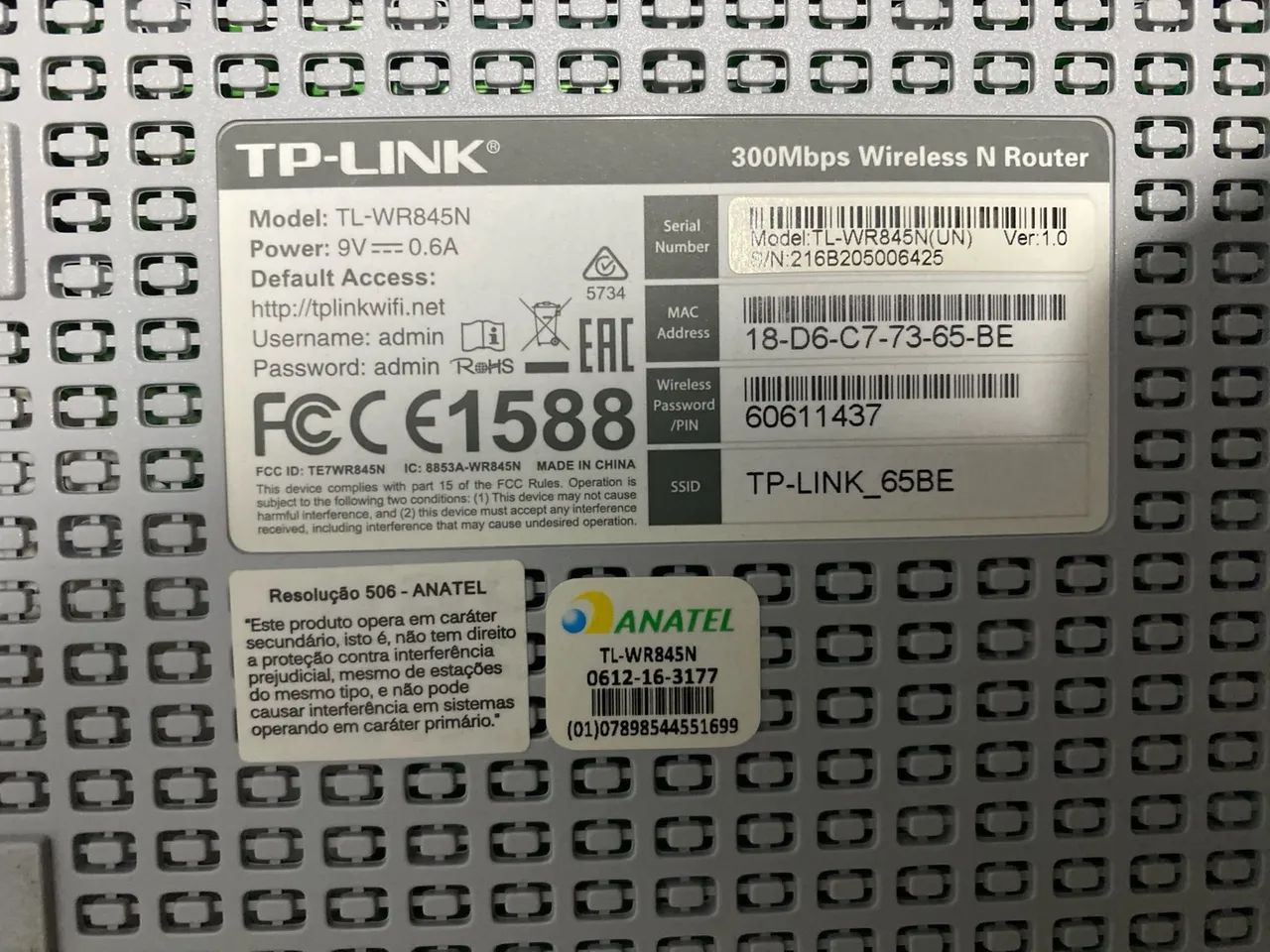 Roteador Wi-Fi TP-Link 3 Antenas