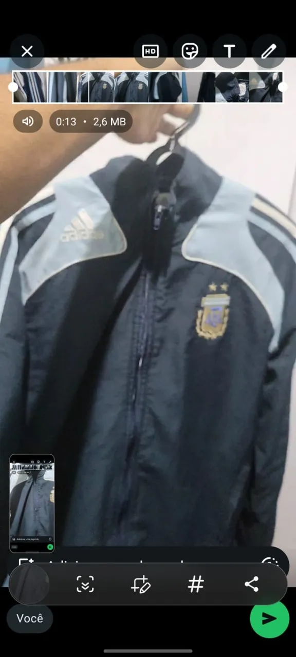 Jaqueta Argentina 2008