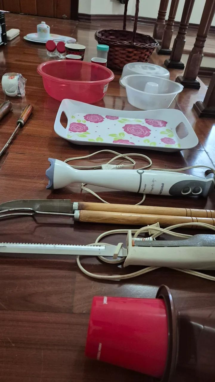 Kit de Utensílios de Cozinha Usados