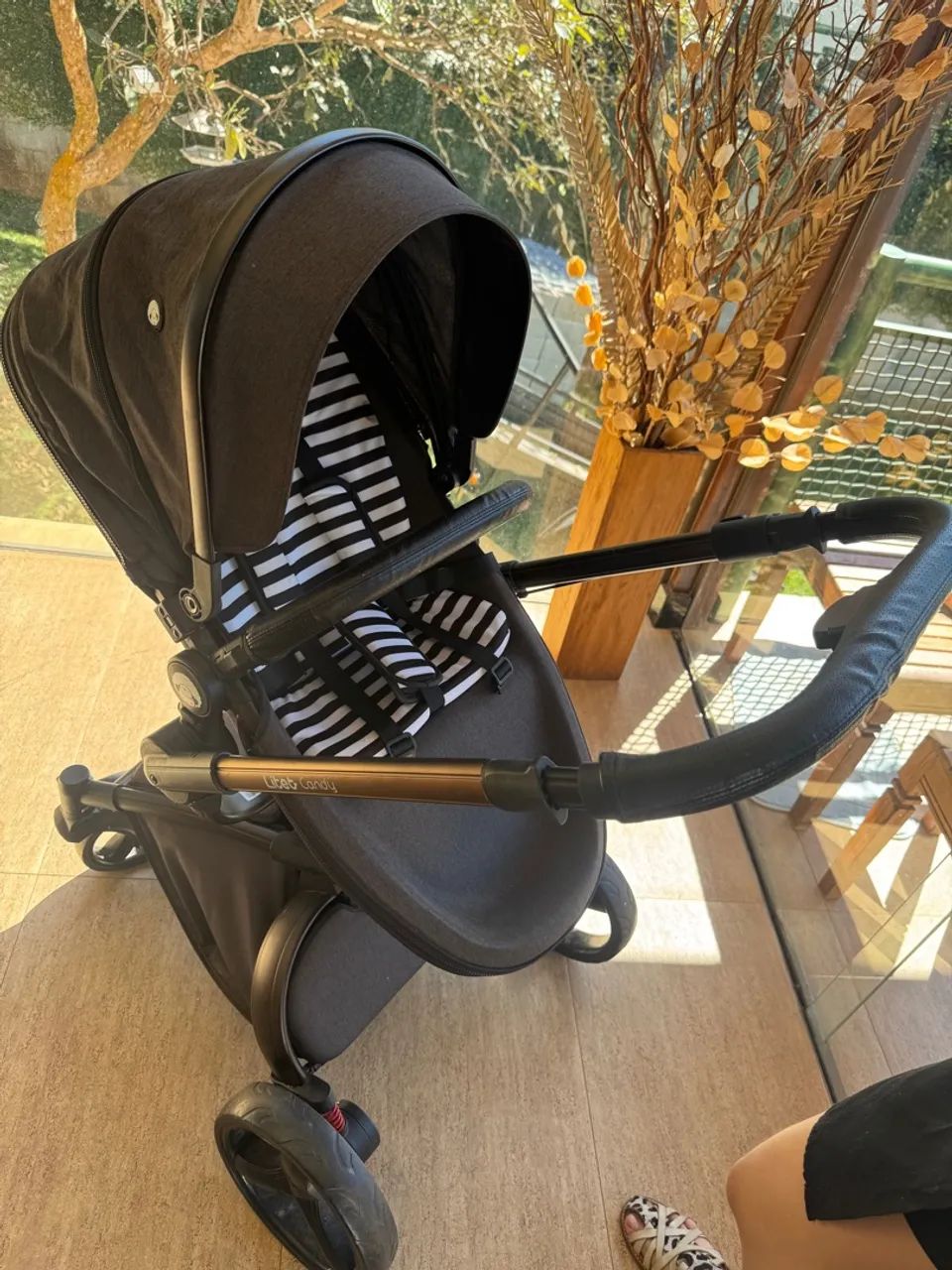 Carrinho de Passeio Candy Preto - Litet - Foto 5