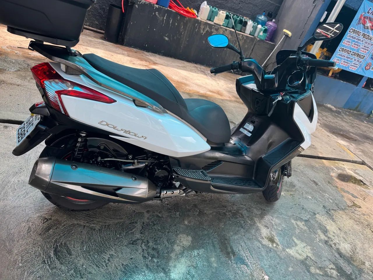 Scooter 300cc branca impecável - Foto 2