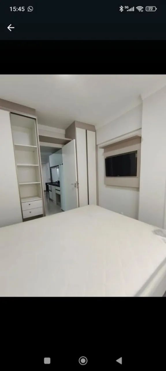 Apto 01 dormitório Locação Anual Direto com Proprietário Apartamento 80 metros do Mar - Foto 9