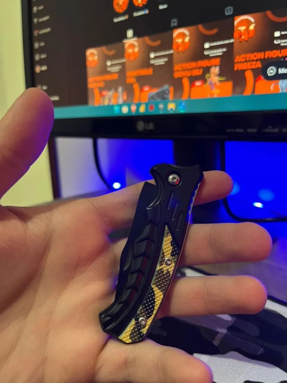 Faca dobrável  - Foto 2