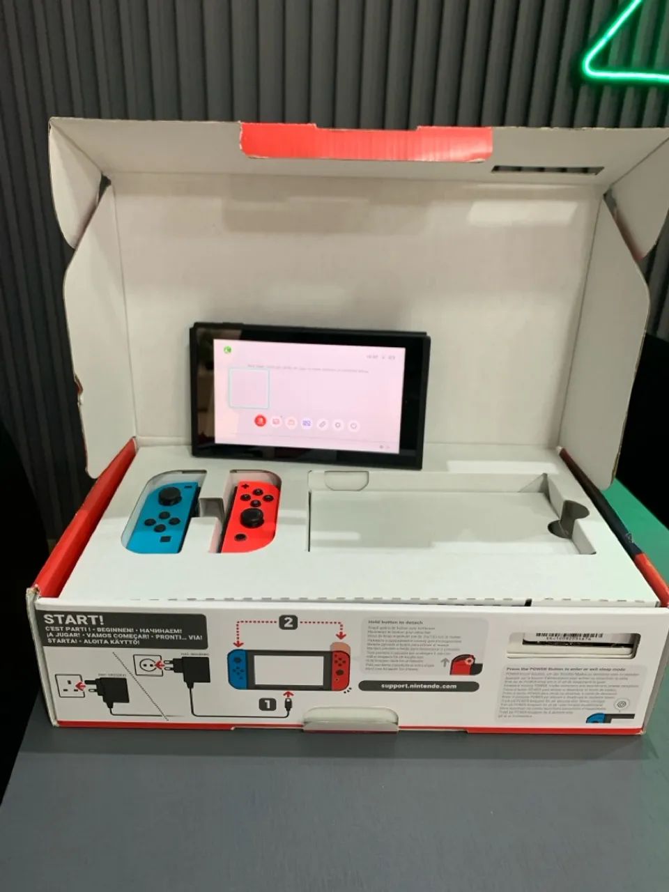Nintendo Switch na caixa com garantia - entrego  - Foto 3