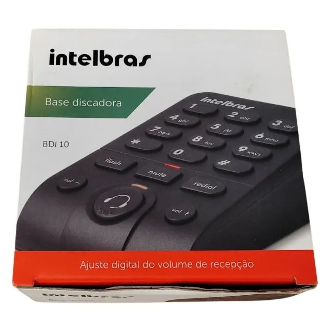 Base Telefone Disc. Intelbras Bdi1 + Headset Accutone - Foto 2