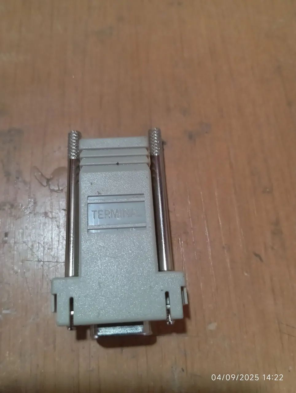 Adaptador porta COM entrada de cabo de rede rj45 - Foto 5