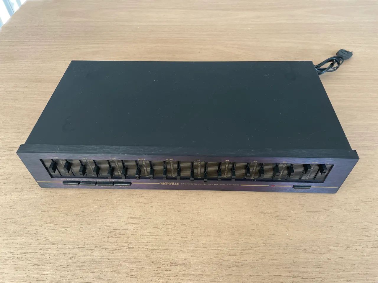 Equalizador nashiville NQ1900 preto  - Foto 2