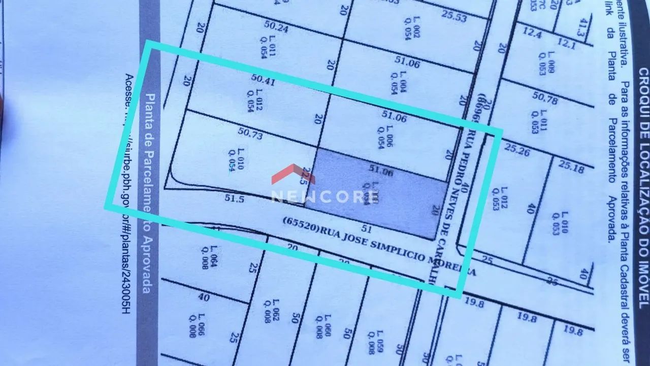 Lote em Rua José Simplício Moreira - Trevo - Belo Horizonte/MG - Foto 2