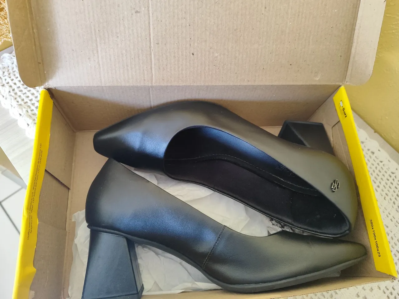 Scarpin Social Salto Grosso NOVO Tam 38