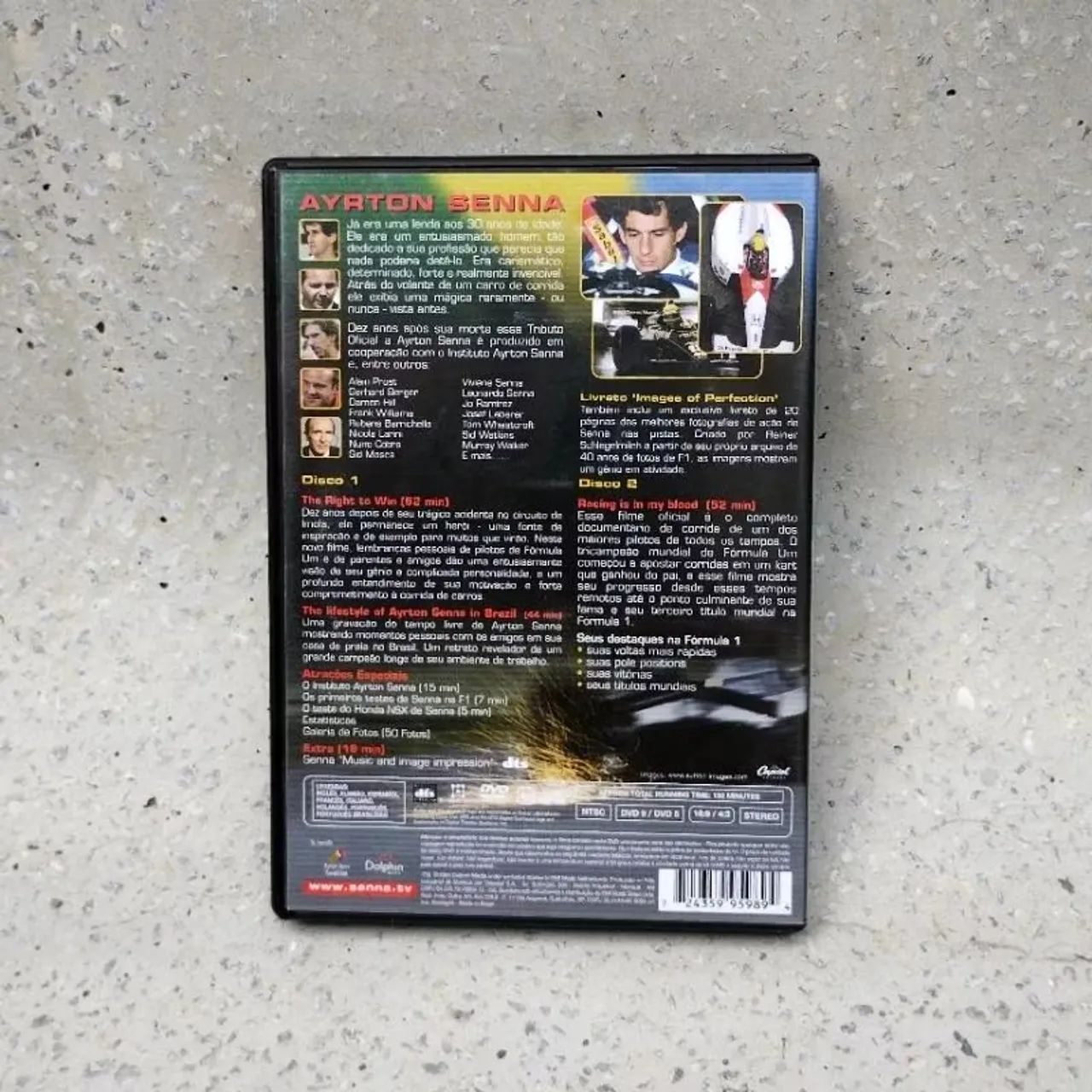 Dvd duplo An official tribute to Senna - Foto 3
