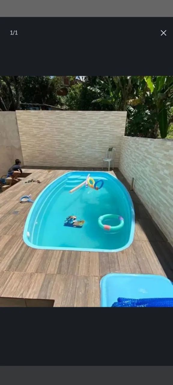 Piscina d 4.5 mts instalada 