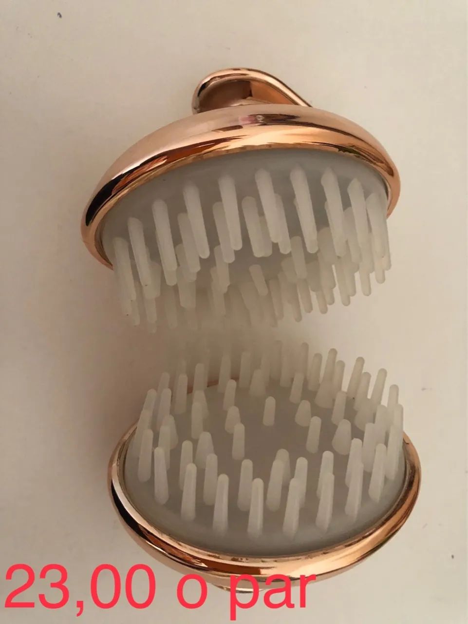 Escova de cabelo massageadora