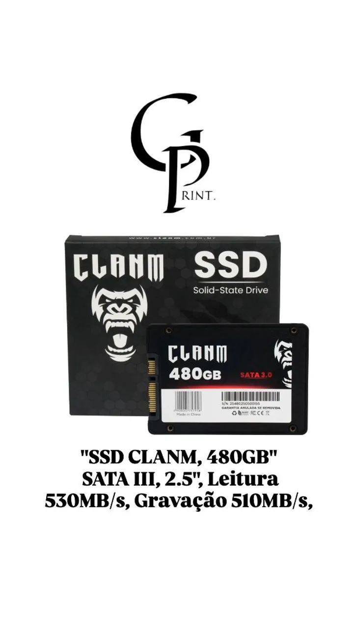 SSD 120GB / 240GB / 480GB  PROMOÇÃO  - Foto 3
