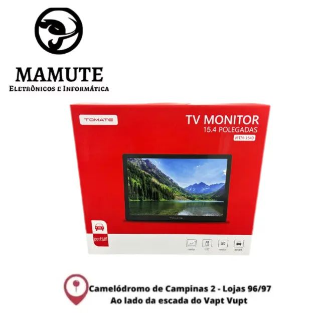 MONITOR DE LED 15.4" PORTATIL TOMATE MTM-1540