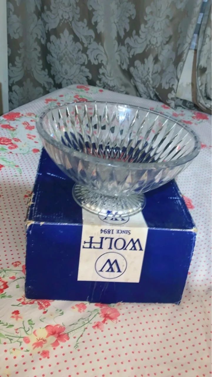Bowl de cristal Wolff - Decoração de mesa