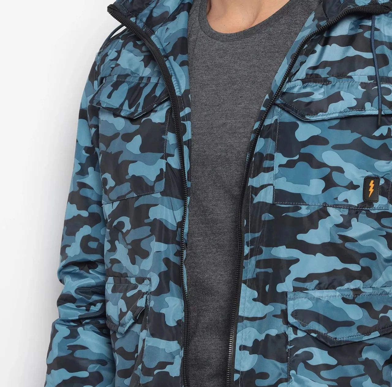 Parka Camuflada Masculina Jaqueta Feminina Camuflada Mercado Livre