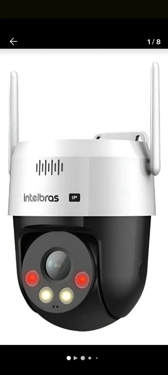 Câmeras Intelbras speed dome 