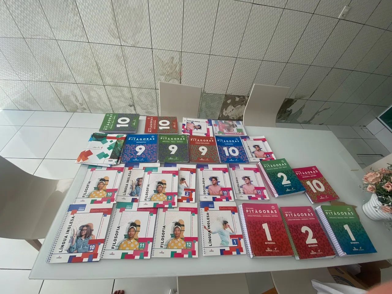 Livros Didáticos Ensino Médio - Pitágoras - Diversas Disciplinas, Livros do 3ºEM - Foto 5