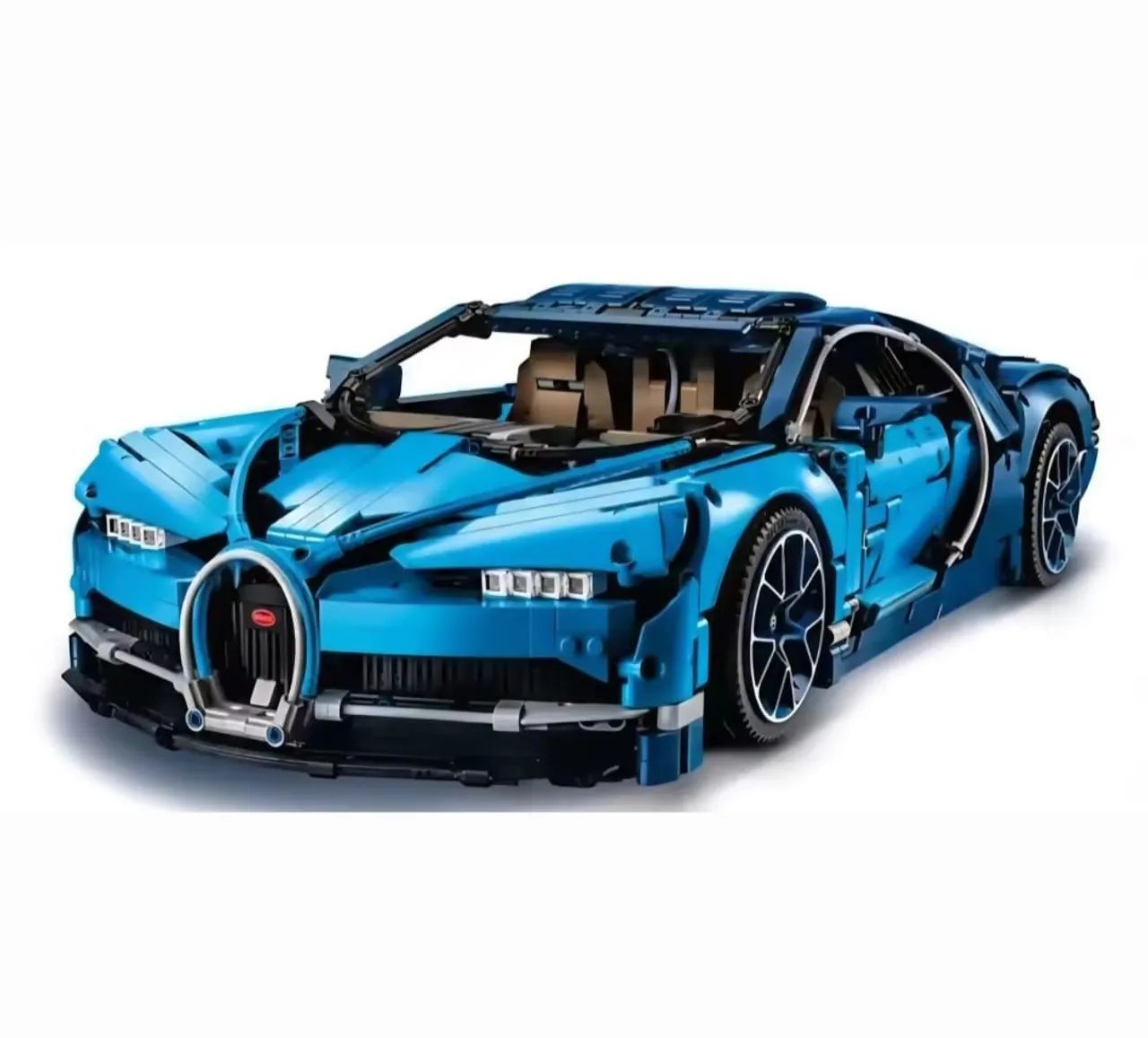 BLOCOS DE MONTAR ESPORTIVO BUGATTI VEYRON MODELO 42083 COM 4031 PEÇAS COMPATÍVEL COM LEGO - Foto 4