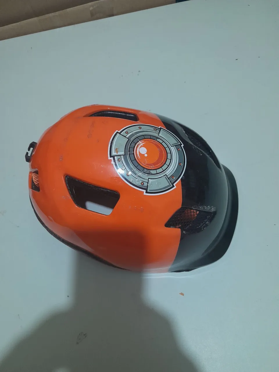 Capacete de Ciclismo Infantil 53-56 M Btwin no Estado Leia Descrição 