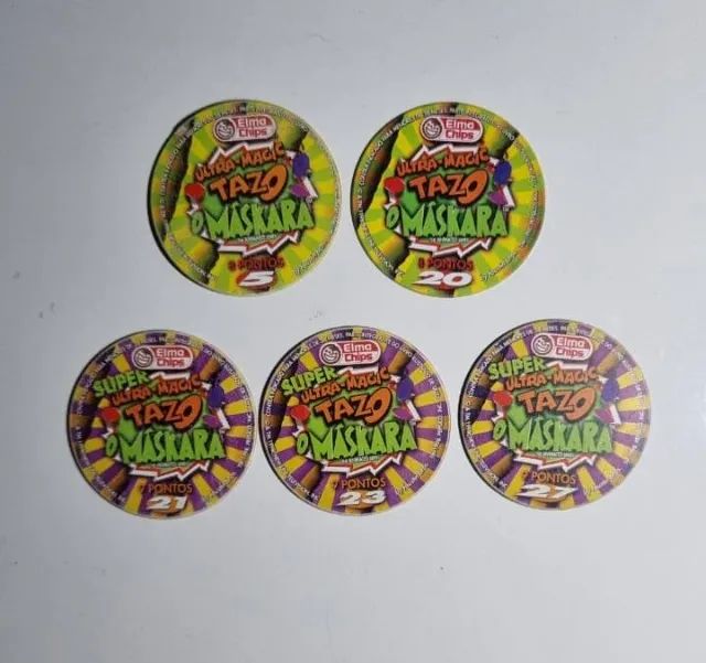Kit Com 5 Tazos O Máscara - Foto 2