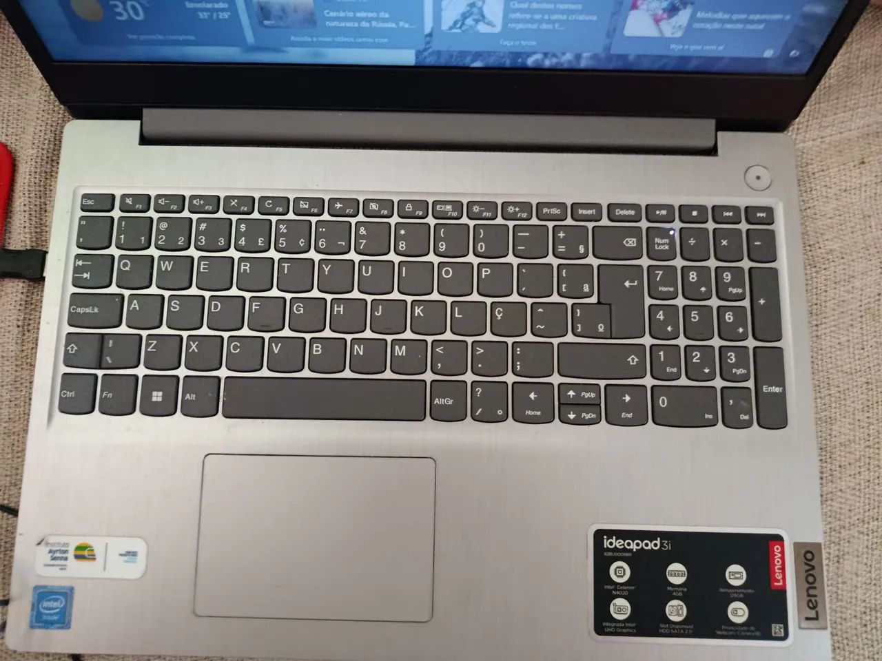 Notebook Lenovo 15.6 pol - Foto 2