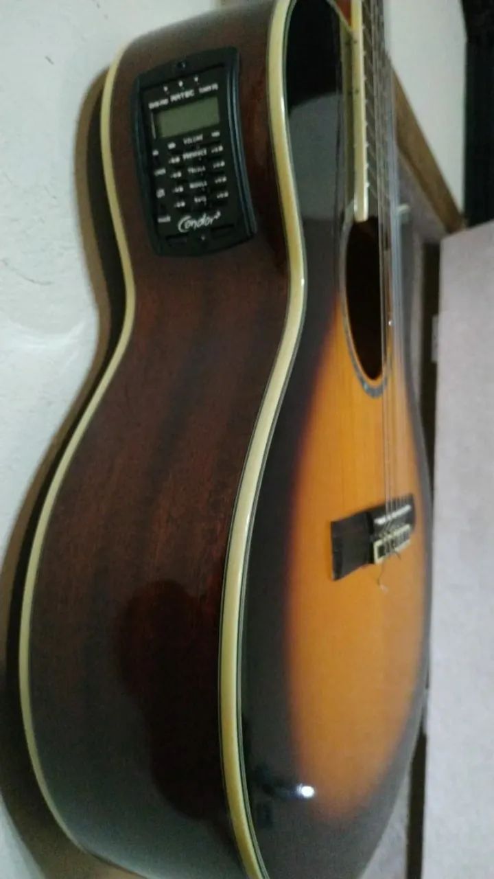 Violão Condor CN75 sunburst - Nylon - Foto 4