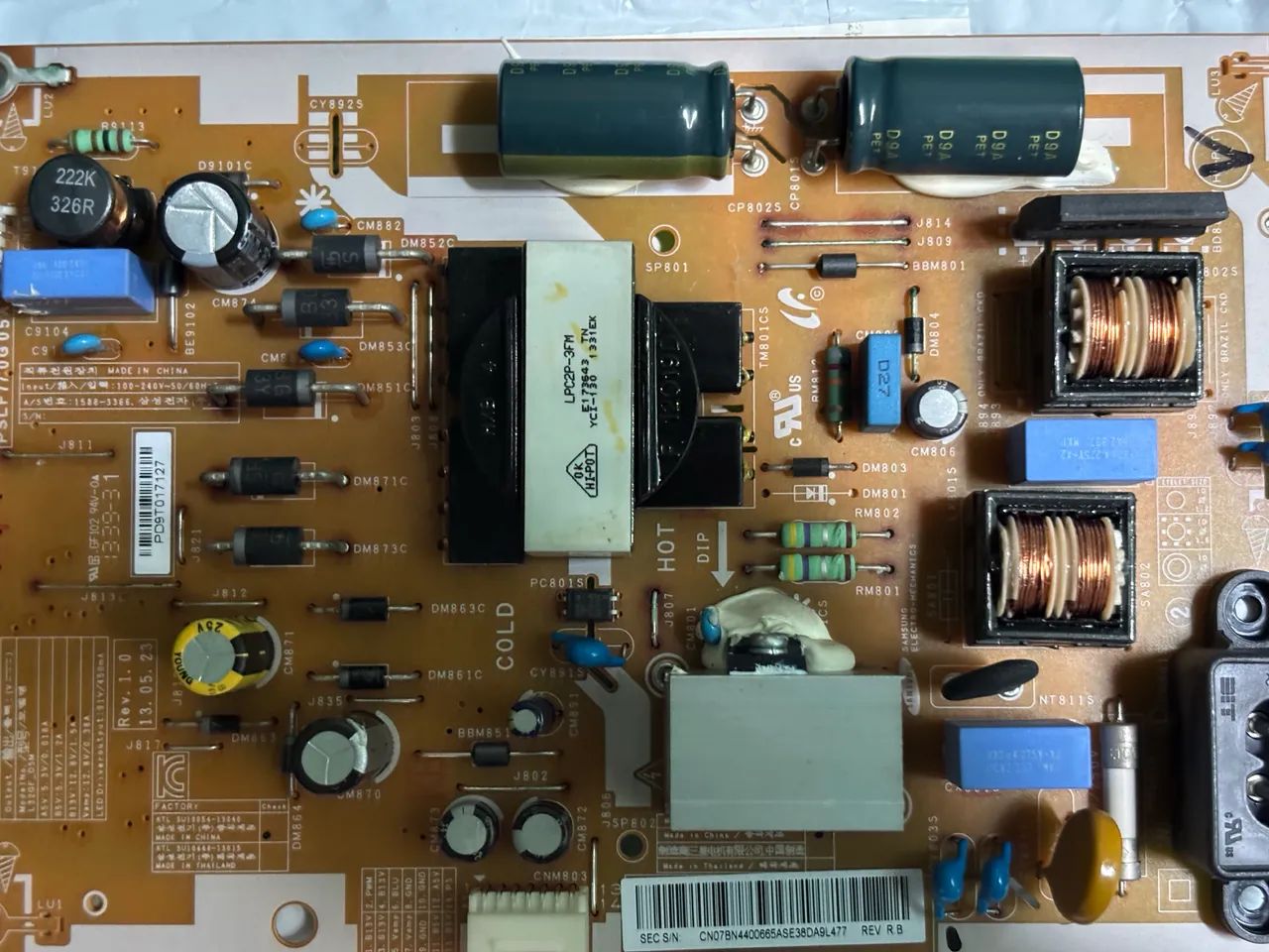 Placa TV Samsung 32 Series 5203  - Foto 4