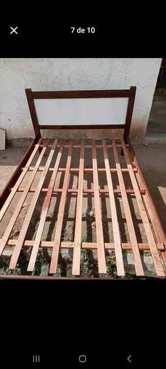 Cama de casal madeira pura  - Foto 5
