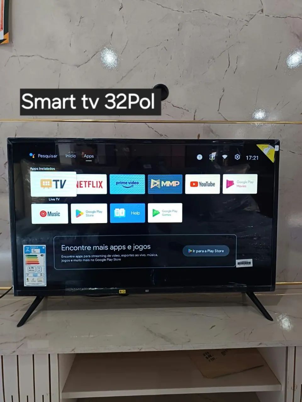 TVs Android 32 e 50" compre à Vista ou Crediário 