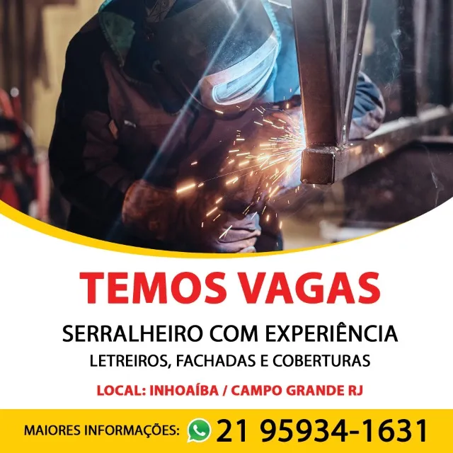Vaga Serralheiro
