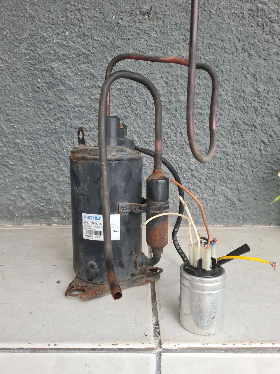 Compressor de Split Midea 9000 btus R22
