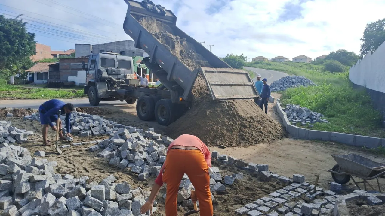 Materiais para Fundação: Areia e Pedras