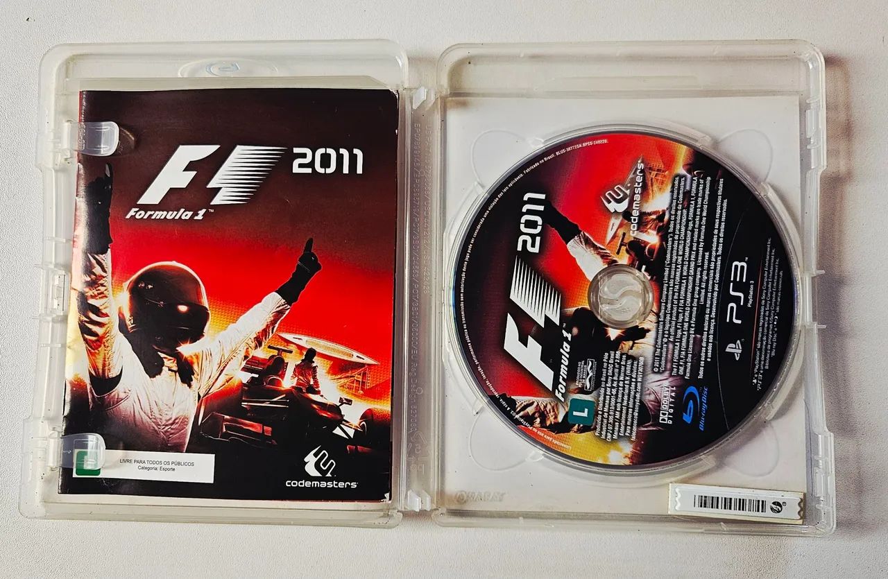 Combgo jogos F1 2010 e F1 2011 - PlayStation 3 original ps3 seminovo - Foto 2