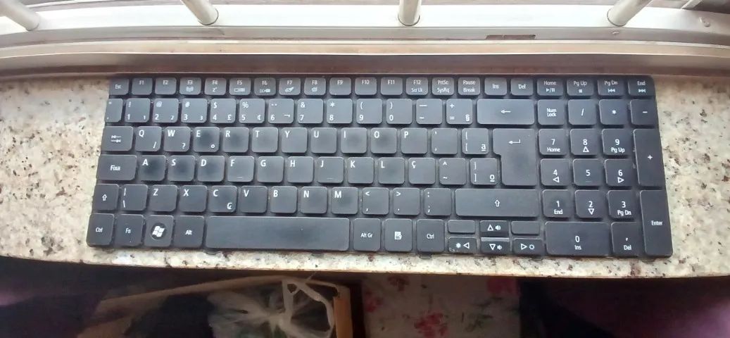 Teclado Original Notebook Modelo NSK-ALC1B - Foto 2