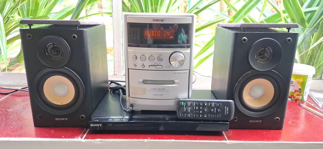 Microsystem Sony + DVD player Sony