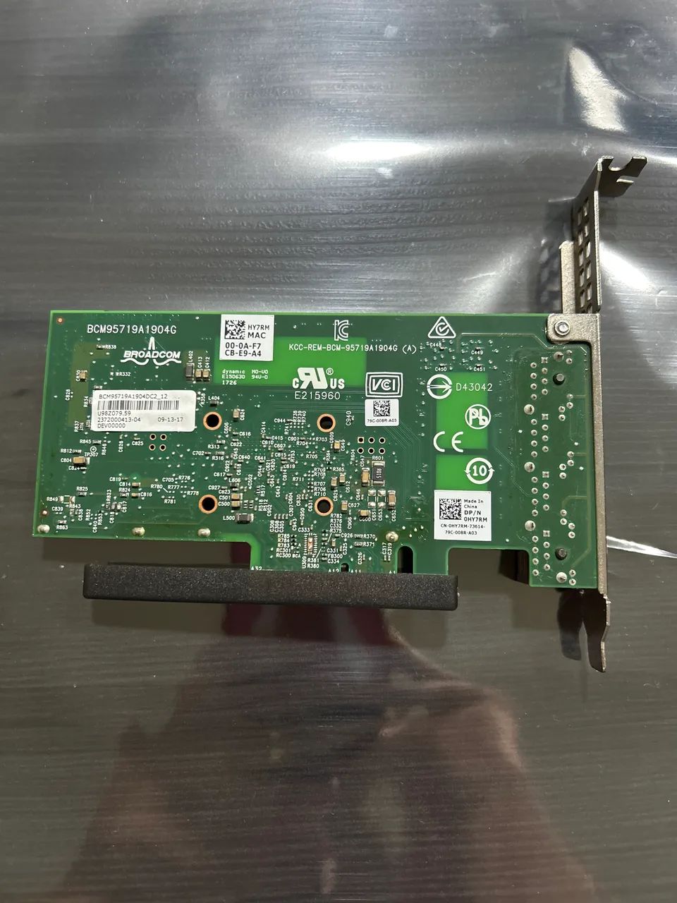 Placa rede 4 interfaces Broadcom - Foto 2