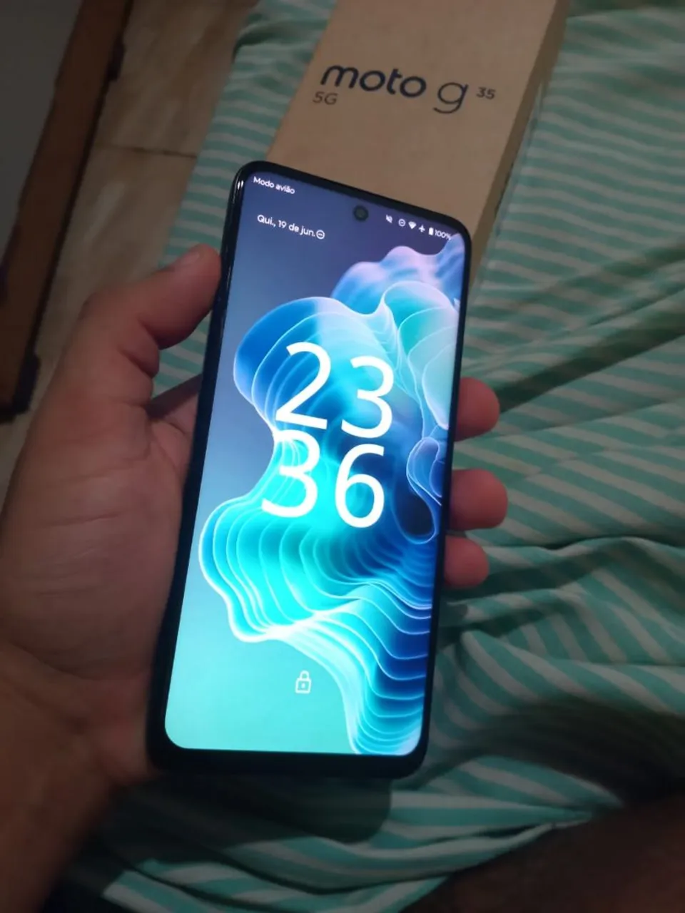 Moto G35 128GB novo 8GB RAM