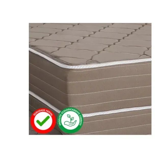 Cama Box Herval - Solteiro Suite master 088X188X50 Molas bonnel com auxiliar - Foto 4