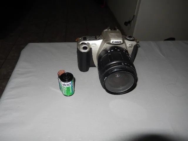 Câmera analógica Canon EOS 300 e Lente - Foto 3