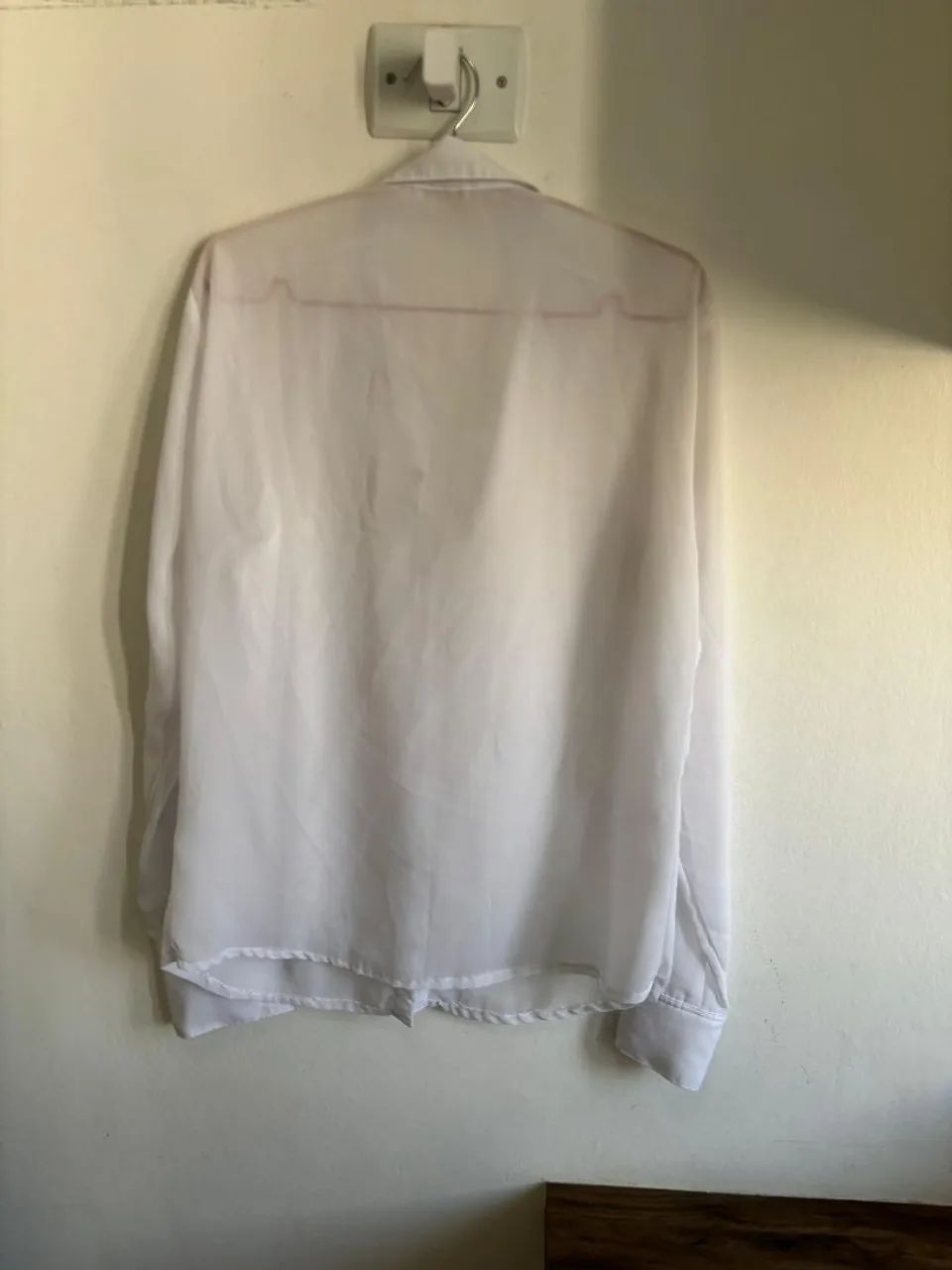 Camisa social branca feminina - Foto 2