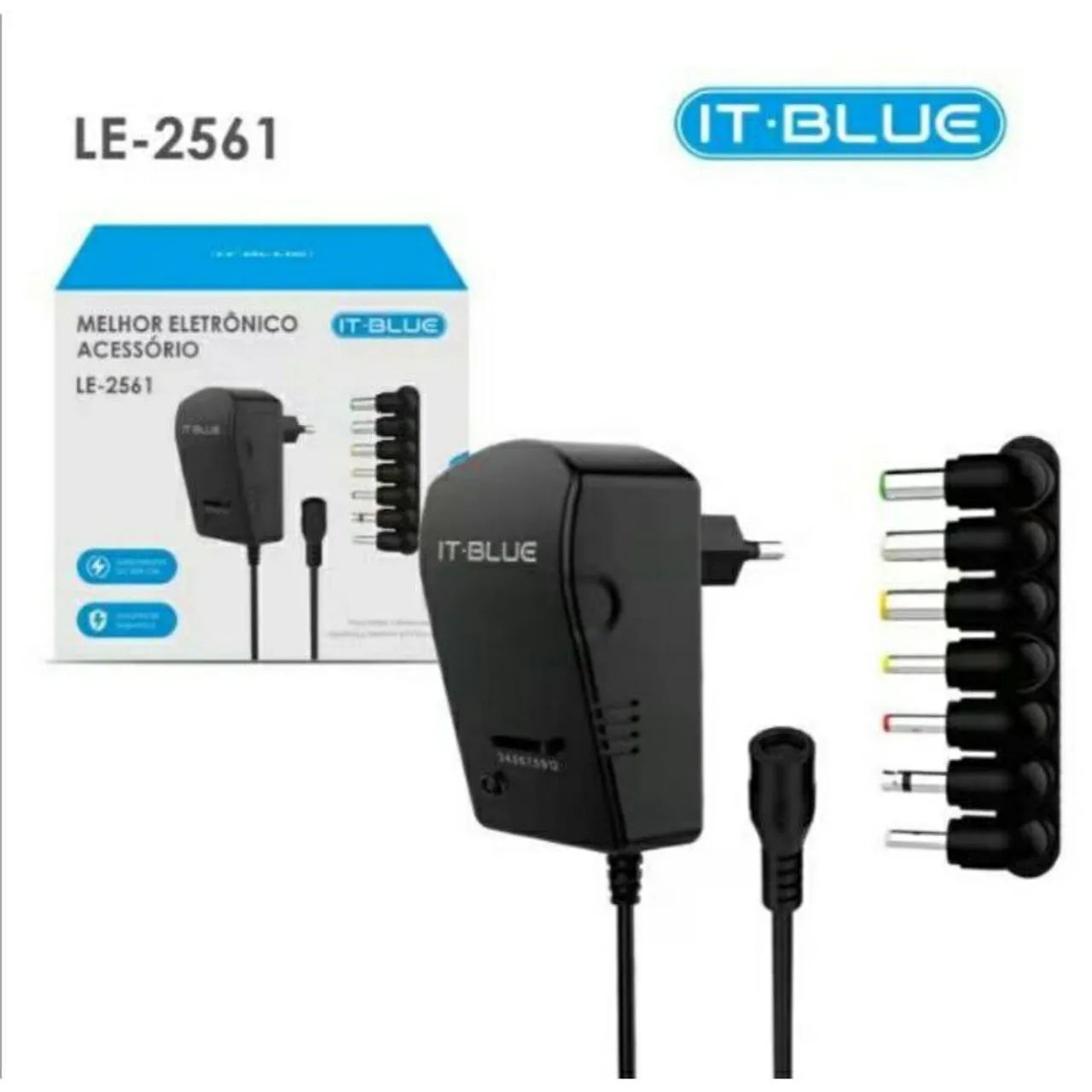 Fonte de Alimentação Multi Plugues 110V/220V Bivolt 12V 9V 5V + 8 Pontas - Foto 5