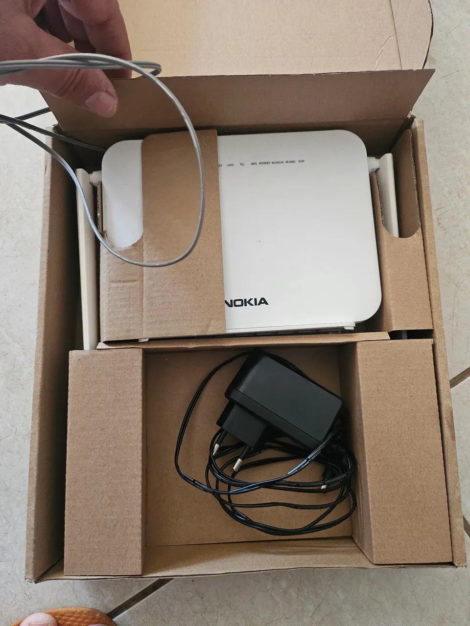  Modem Roteador Nokia fibra óptica 